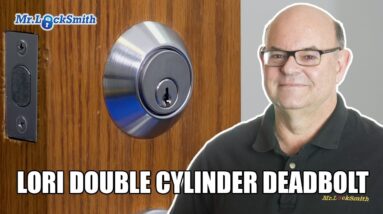 How To Remove Lori Double Cylinder Deadbolt | Mr. Locksmith™ Video