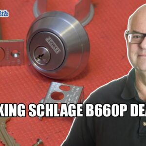 Unboxing Schlage B660P Deadbolt Lock | Mr. Locksmith Video