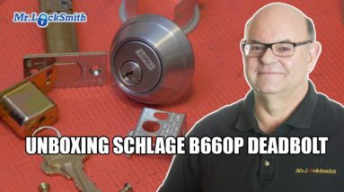 Unboxing Schlage B660P Deadbolt Lock | Mr. Locksmith Video