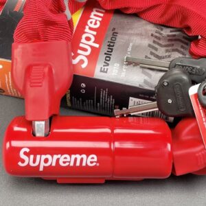 [1325] Apparently, Designer Bike Locks Are A Thing… (Supreme-Branded Kryptonite)