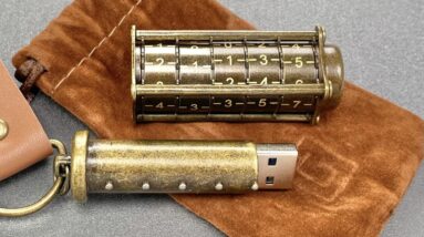 [1324] Did You Think I Was Dumb? Cryptex USB Drive Opened