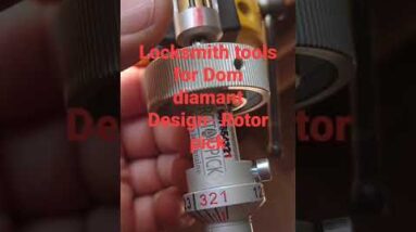 Locksmith tools for DOM Diamant Design- Rotor pick