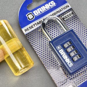 [1382] Tap to Open: Brinks Combination Lock (Model 175-50054)