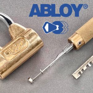 [1416] Retro Cool Abloy Padlock Picked (Model 3020C)