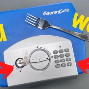 [1443] “Security Safe” Opened With A FORK: SentrySafe P008E