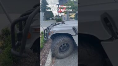 2000 H1 Hummer 5 Cut Ford Ignition Malfunction | Mr. Locksmith™