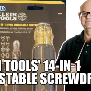 Klein Tools' 14 In 1 Adjustable Screwdriver