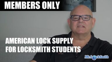 Locksmith Training: American Lock Supply for Locksmith Students