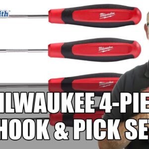 Milwaukee 4 Piece Hook & Pick Set | Mr. Locksmith™