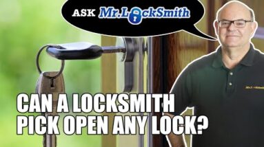 Ask Mr. Locksmith: Can a Locksmith Pick Open any Lock?