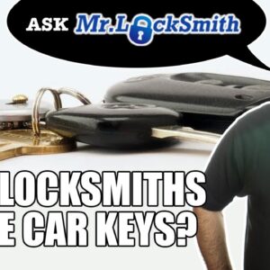 Ask Mr  Locksmith: Can Locksmiths Make Car Keys?