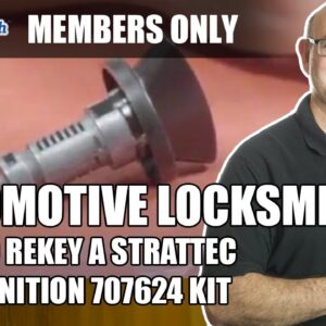 Automotive Locksmith: How to rekey a Strattec Ford Ignition 707624 Kit