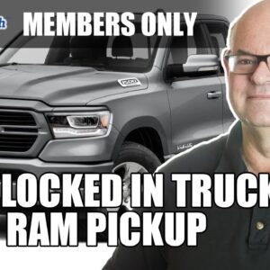 Automotive Locksmith: Keys Locked in Truck | 2020 Ram Pickup