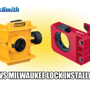 Dewalt vs Milwaukee Lock Installation Kit | Mr Locksmith Video