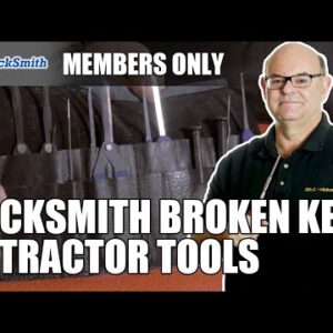 Locksmith Tools: Broken Key Extractors