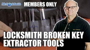 Locksmith Tools: Broken Key Extractors