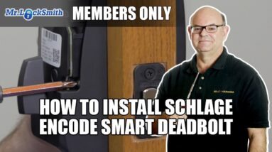 Locksmith Training: How to Install Schlage Encode Smart Deadbolt