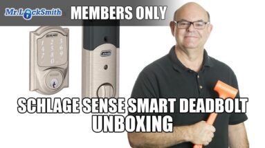 Locksmith Training: Schlage Sense Smart Deadbolt Unboxing
