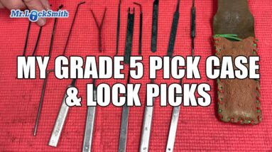 My Grade 5 Pick Case & Lock Picks | Mr Locksmith Video