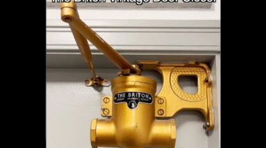 The Briton Vintage Door Closer | #Shorts