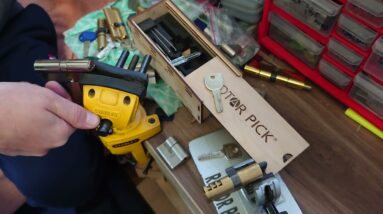Locksmith tools for Abus/Cisa/Vachette VRX