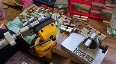 Locksmith tools kit Max for Iseo R6/ R6+/R7/R50/R9/R90 Design -Rotorpick