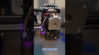 3D Printing Schlage SC1 Key | Mr. Locksmith™ #shorts