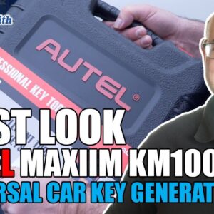 Autel – MaxiIM KM100 Universal Car Key Generator Kit First Look