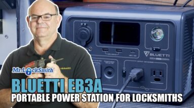 BLUETTI EB3A Portable Power Station for Locksmiths