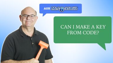 Ask Mr Locksmith: Can I Make A Key From Code?