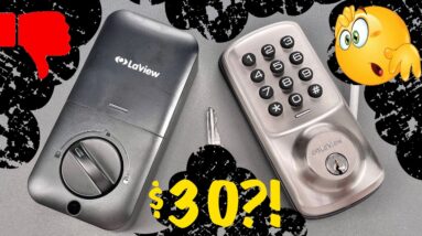 [1559] $30 Smart Lock is Mostly What You Expect… Cheap (LaView)