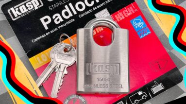 [1562] Kasp Model 15050 Marine Padlock Picked