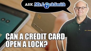 Ask Mr Locksmith: Can a Credit Card Open a Lock?