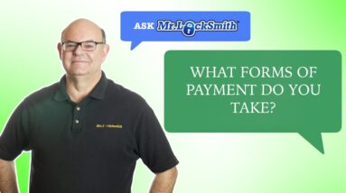 Ask Mr Locksmith | What Forms Of Payment Do You Take?