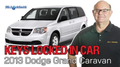 How to open a 2013 Dodge Grand Caravan | Mr. Locksmith