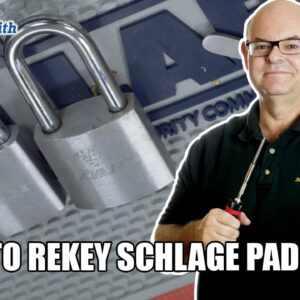 How to Rekey Schlage Padlocks | Mr. Locksmith™