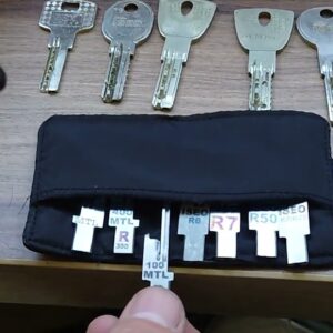 Locksmith tools Kit PROFI hybrid for Multlock & Iseo