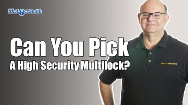 Can you Pick a High Security Mul-T-Lock? | Mr. Locksmith™