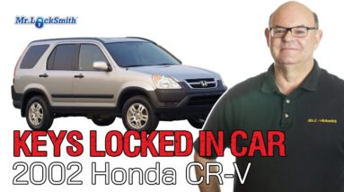 Keys Locked in Car 2002 Honda CRV