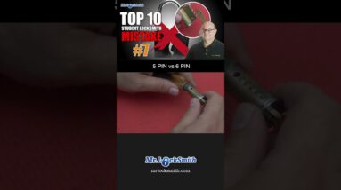 Common Student Locksmith Mistakes #7: Understanding the Difference between 5 Pin and 6 Pin Locks