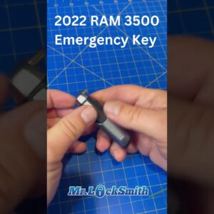 2022 Ram 3500 Comes With An Emergency Key That Can Get You Out Of A Jam!