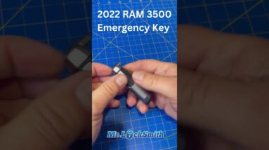 2022 Ram 3500 Comes With An Emergency Key That Can Get You Out Of A Jam!