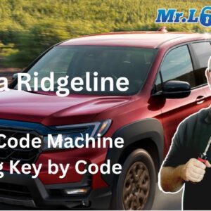 How To Cut A Honda Ridgeline Key By Code | Mr. Locksmith™