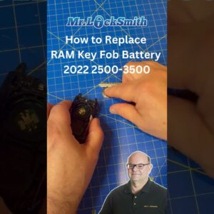 How to Replace RAM Key Fob Battery 2022 2500-3500 | Mr. Locksmith™
