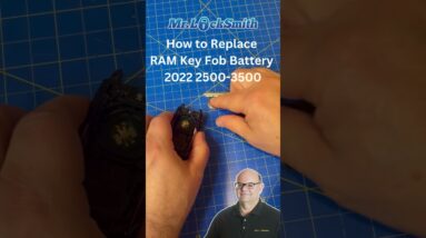 How to Replace RAM Key Fob Battery 2022 2500-3500 | Mr. Locksmith™
