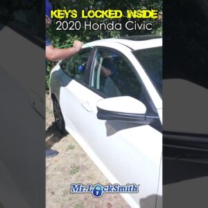 Locked Keys In 2020 Honda Civic? No Problem! | Mr. Locksmith™