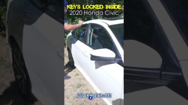 Locked Keys In 2020 Honda Civic? No Problem! | Mr. Locksmith™