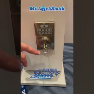 New And Improved! Schlage J-series Electronic Deadbolt | Mr. Locksmith™