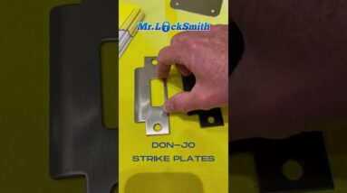 New And Improved Strike Plates From Don-Jo | Mr. Locksmith™