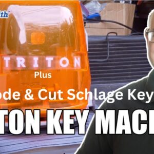 TRITON PLUS KEY MACHINE Decode & Cut Schlage Key SC1 | Mr. Locksmith™
